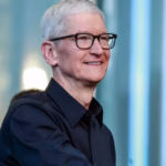 Tim Cook left the Apple, not New York City.